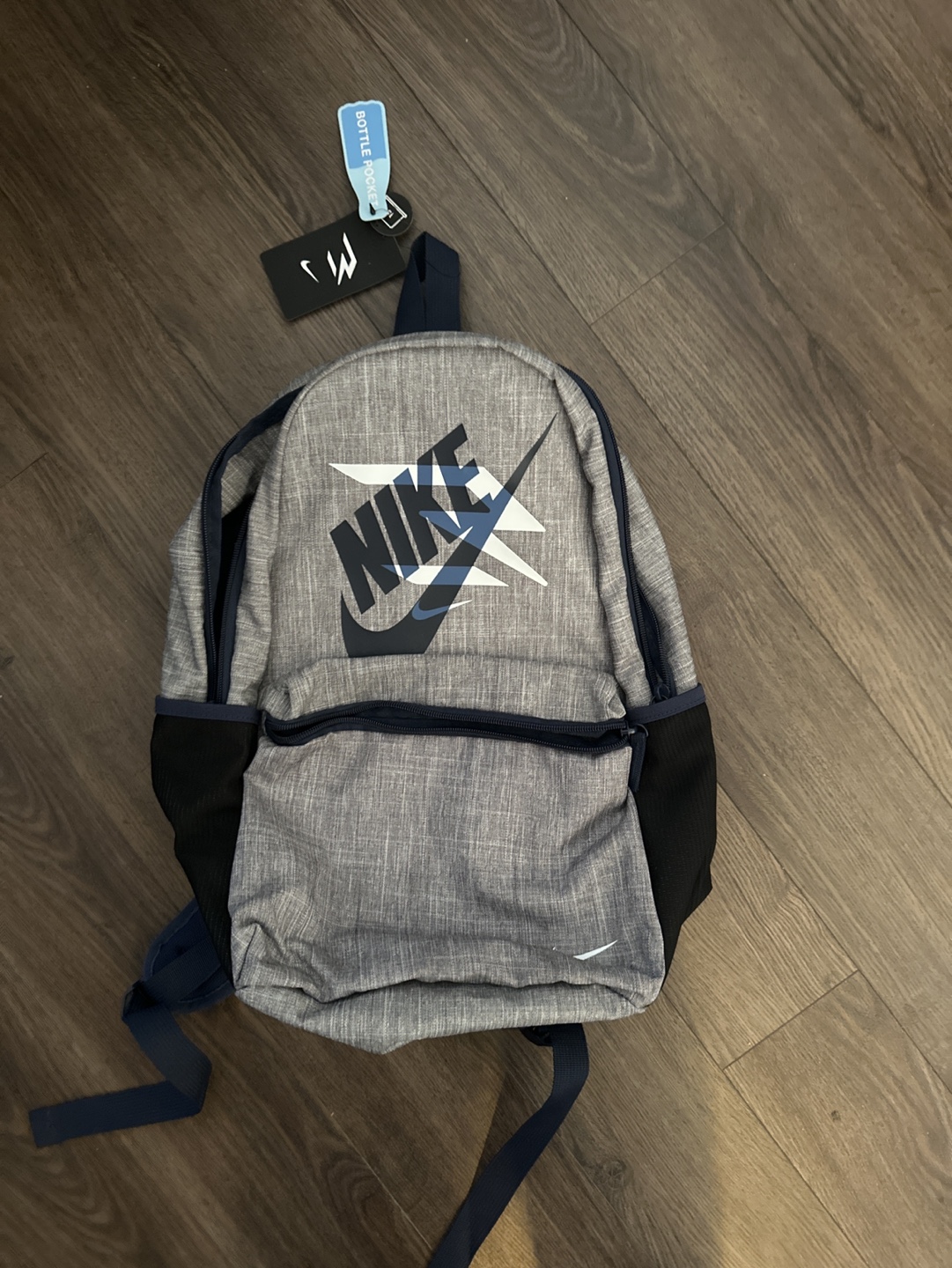 Nike Backpack Grey and Blue