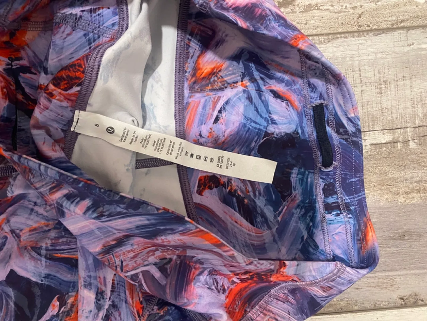 Lululemon Fast and Free Tight 28" size 8 image indicator(4)