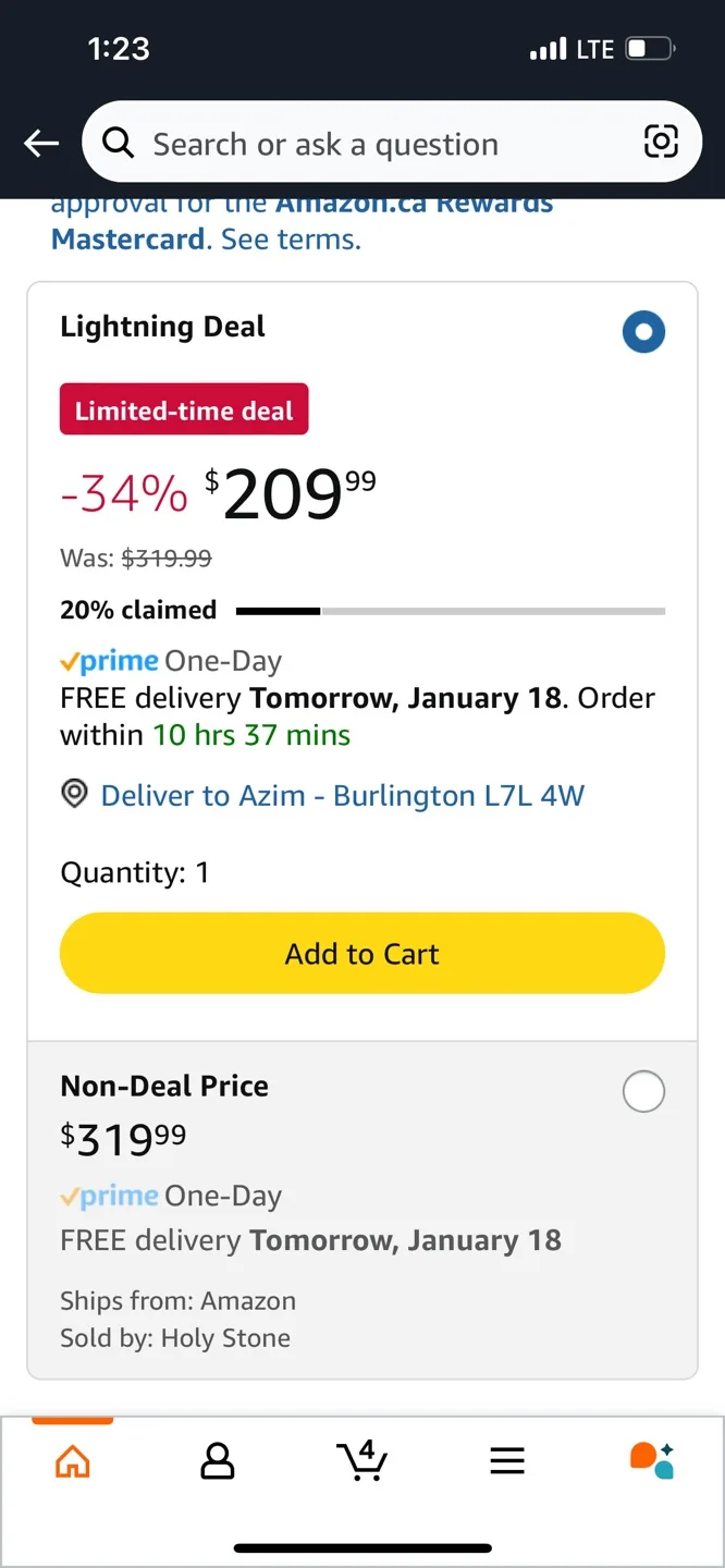 Holy Stone HS360S GPS Drone with 4K Camera image indicator(4)