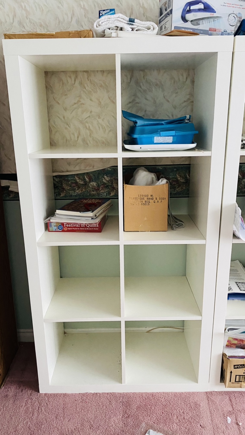 IKEA Kallax 8 Cube Shelving Unit - White - photo 2