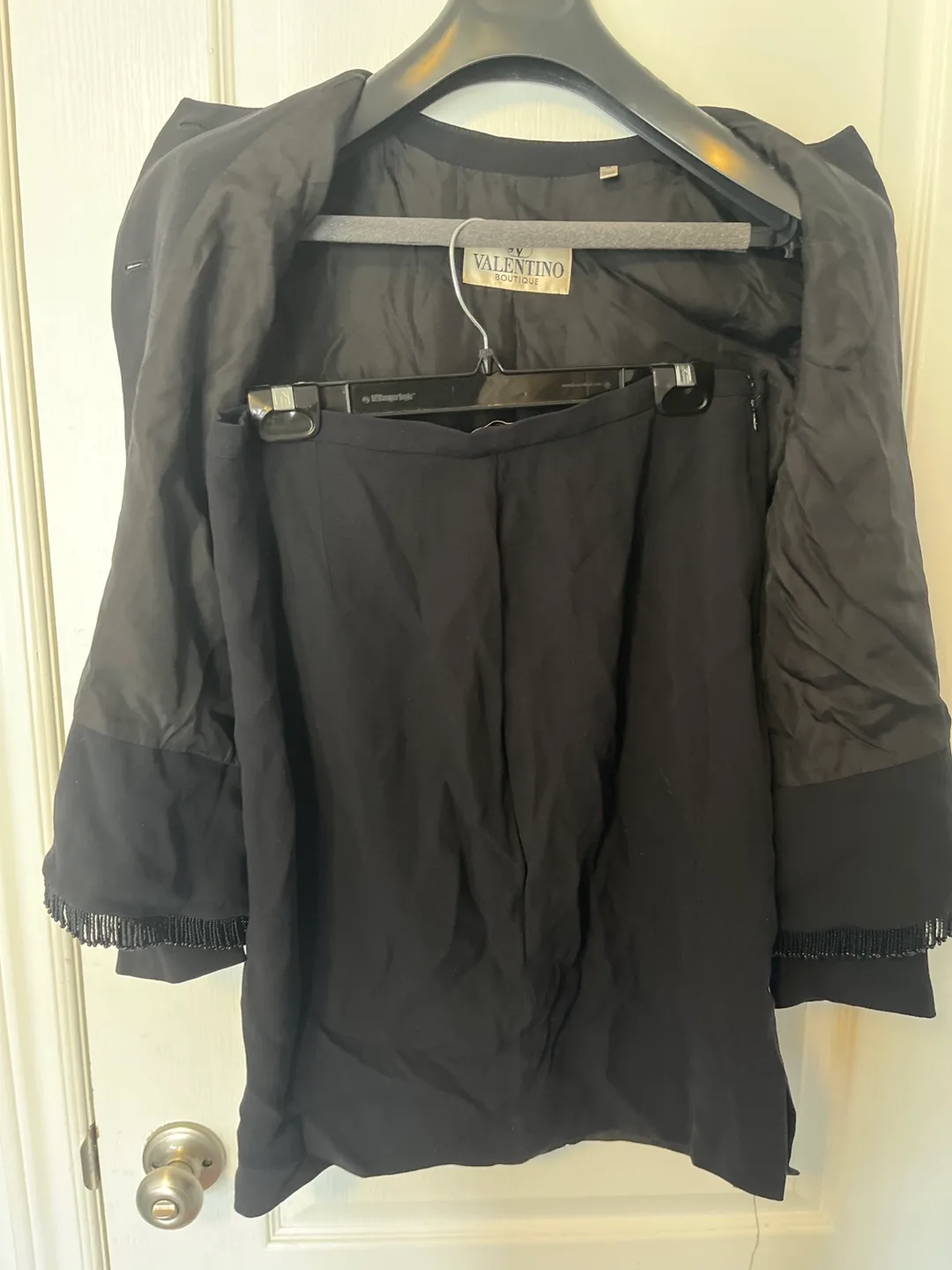 Valentino Boutique Black Skirt Suit image indicator(5)
