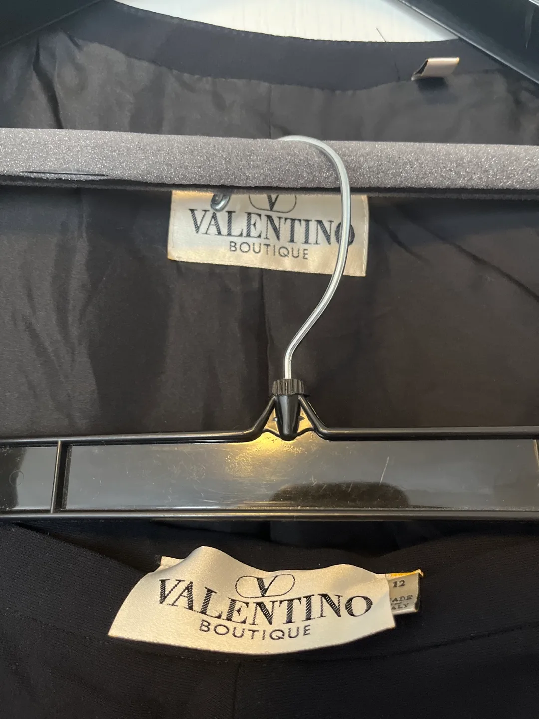 Valentino Boutique Black Skirt Suit image indicator(4)