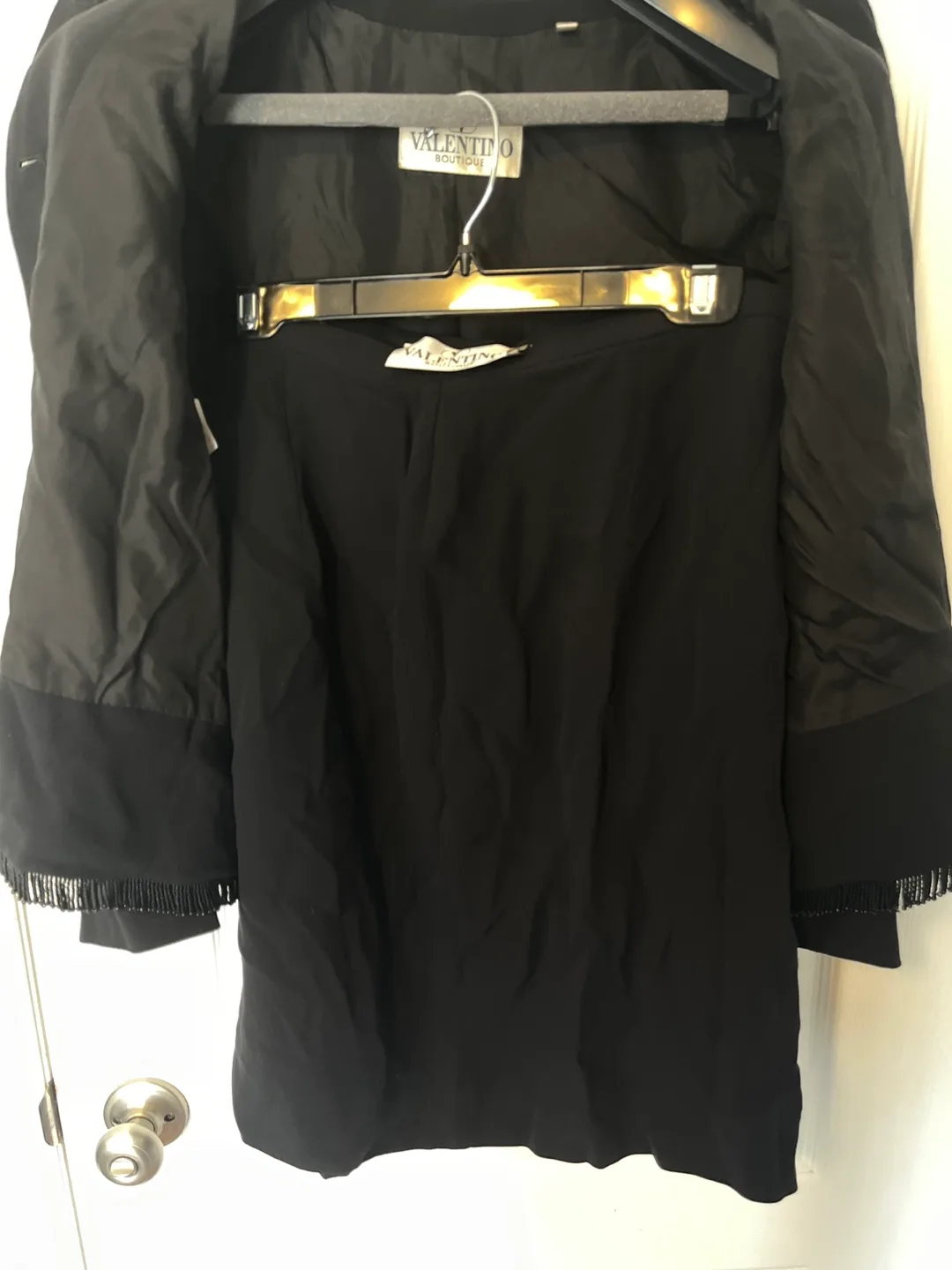 Valentino Boutique Black Skirt Suit image indicator(3)