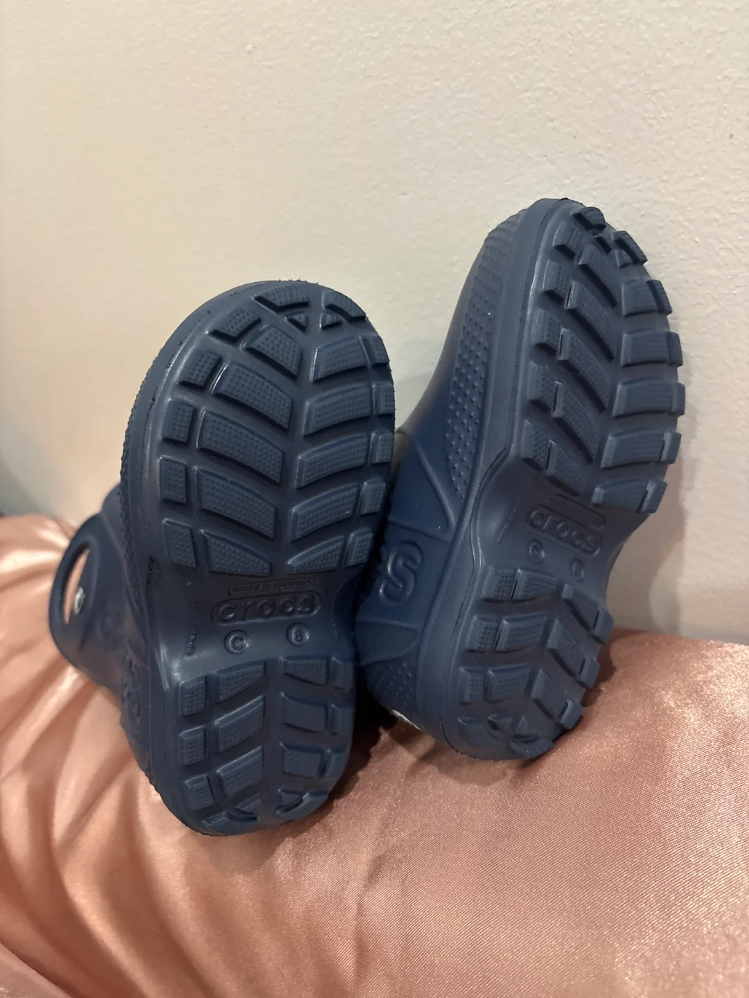 Crocs Kids' Rain Boots - Size c8 Navy Blue image indicator(3)