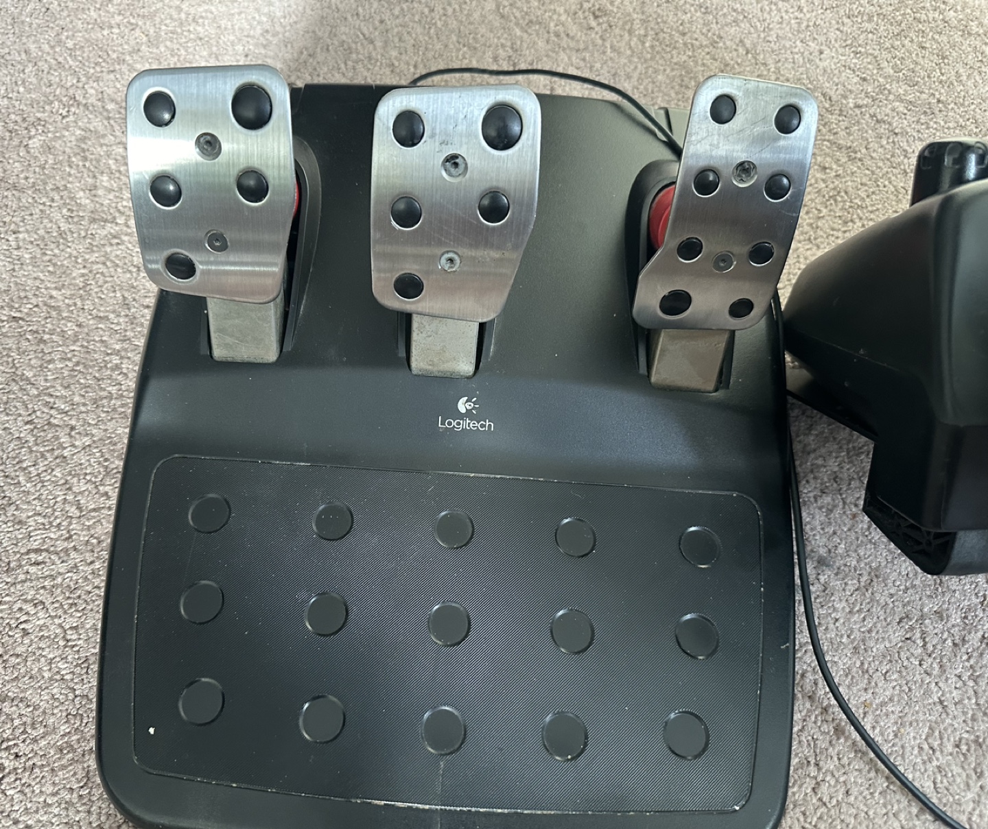 Logitech G27 with wheel stand pro - photo 5
