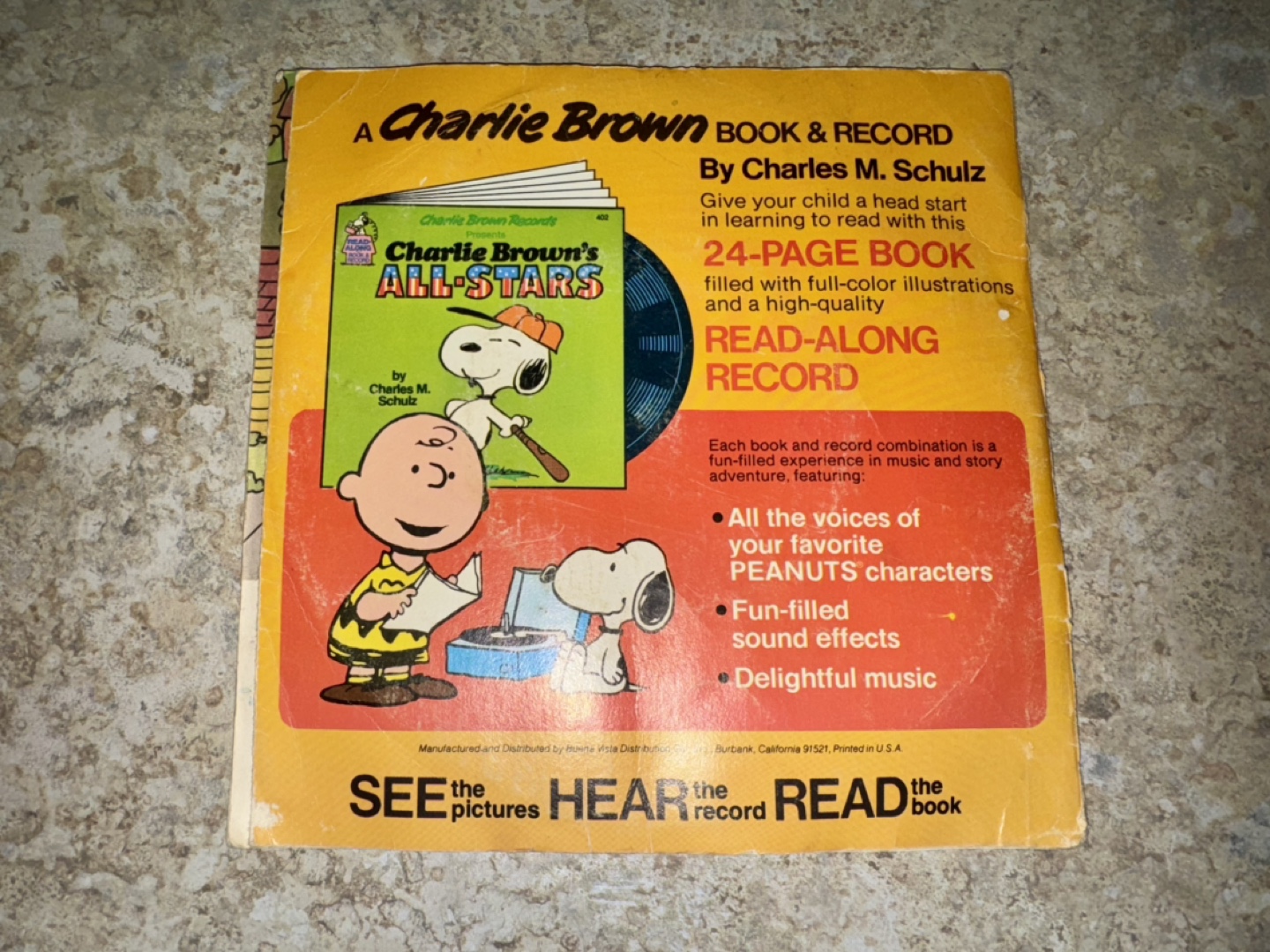 Vintage Record & Book: You're in Love, Charlie Brown - photo 2