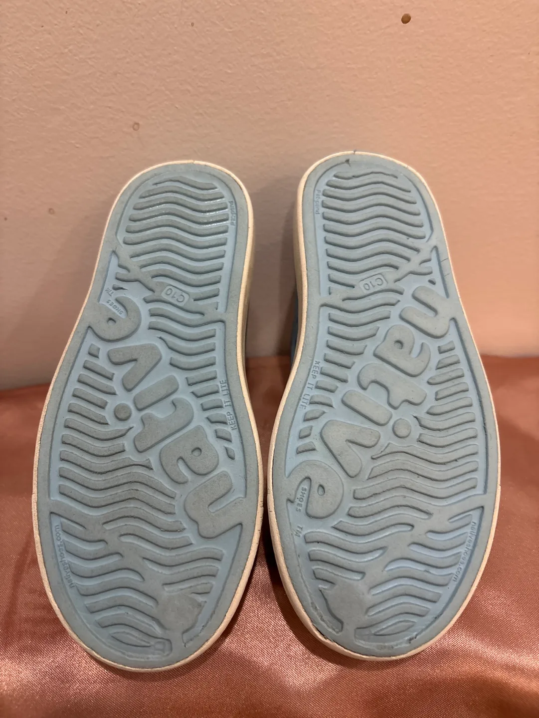 Native Shoes Jefferson Slip-on Sneakers - Size C10 - Light Blue image indicator(2)