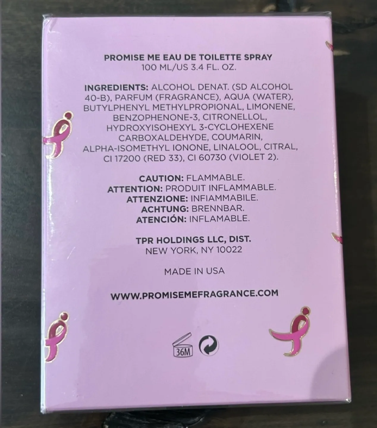 Promise Me Eau de Toilette Spray 100ml image indicator(2)