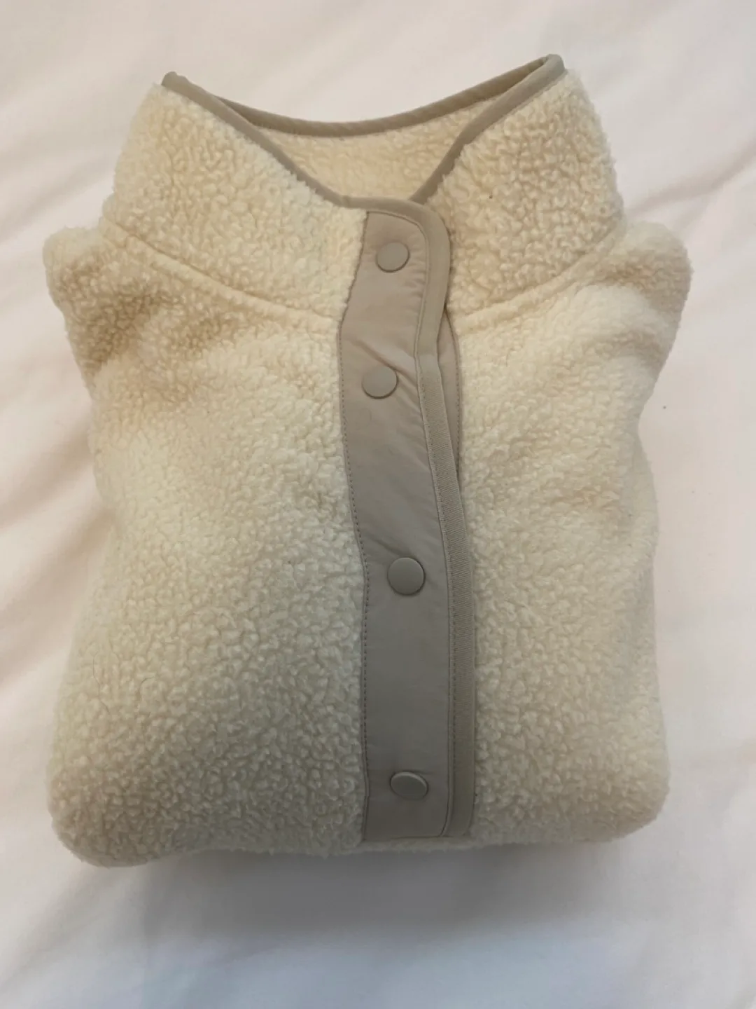 GU Women's Fleece Pullover - Size Small - Off-White image indicator(5)