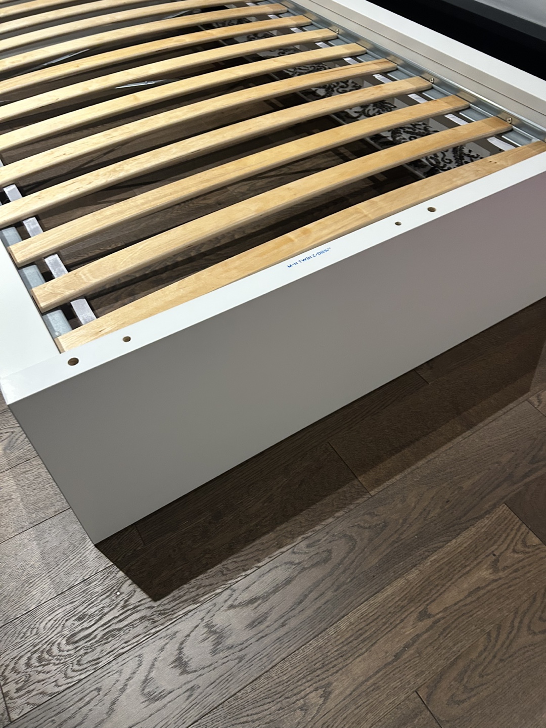 IKEA White Single Bed Frame - photo 5