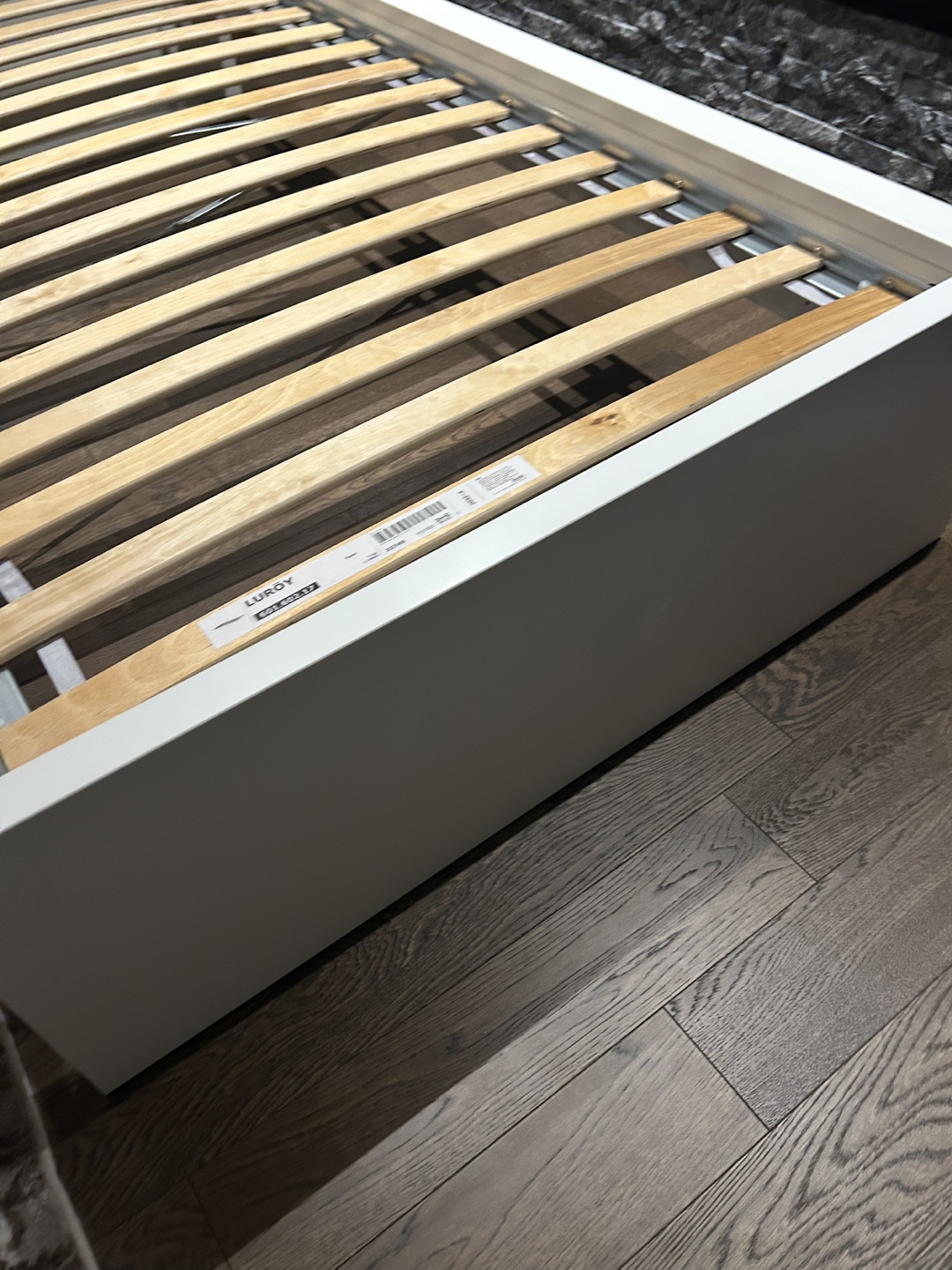 IKEA White Single Bed Frame - photo 4