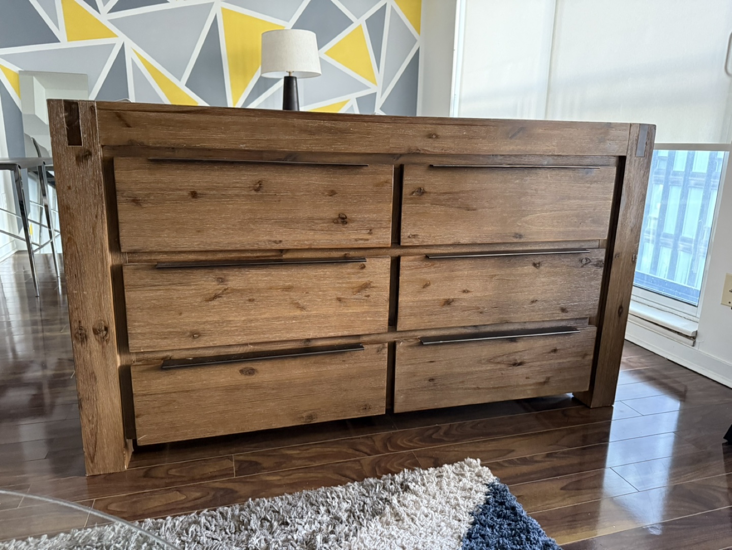 Structube: Six-Drawer Wooden Dresser - photo 3