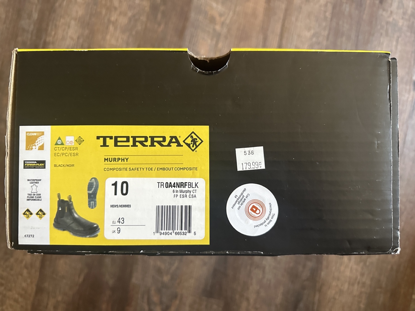 Terra Murphy Composite Toe Safety Boots - Size 10 - photo 3