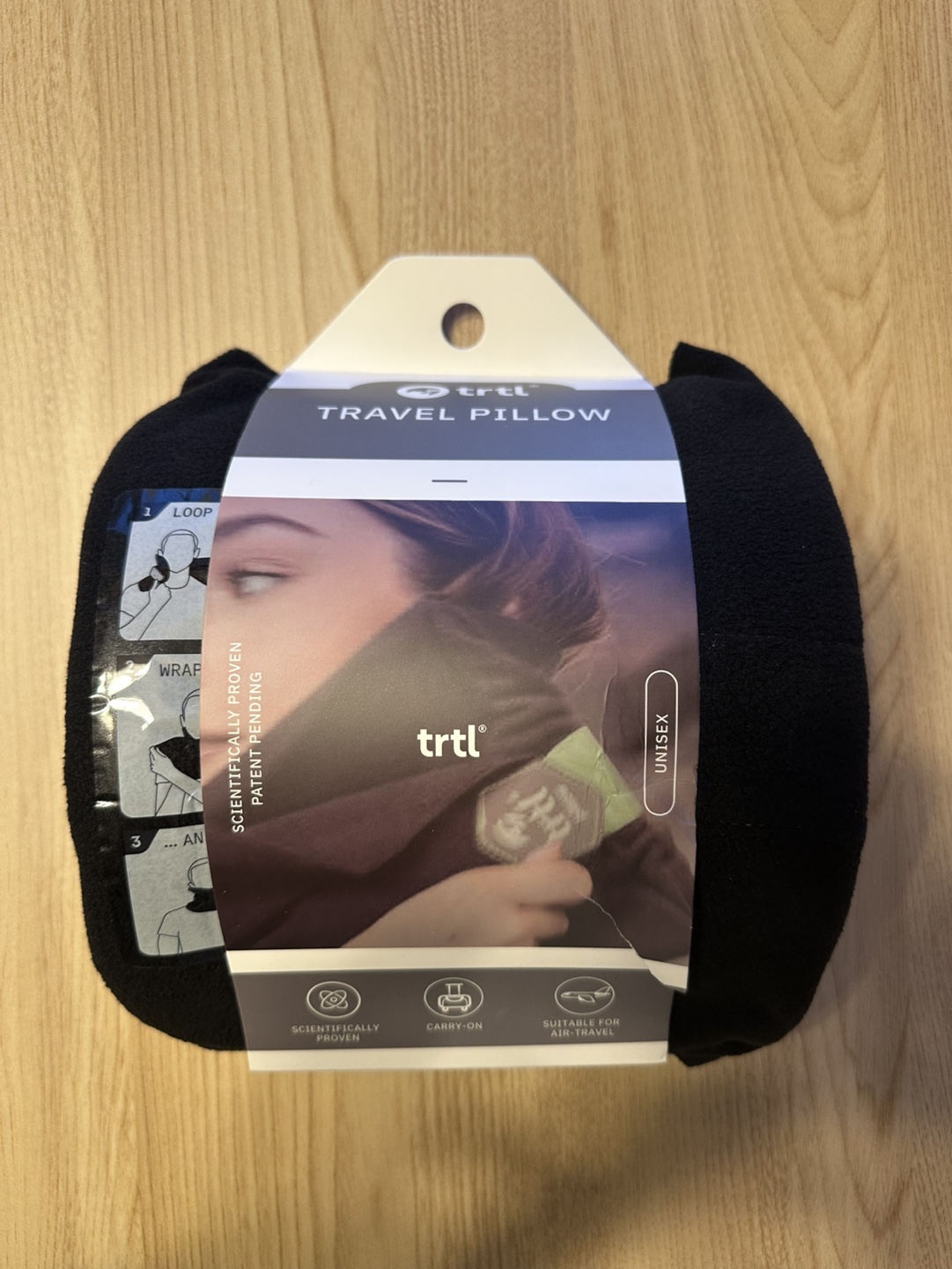 Trtl Travel Pillow - Black