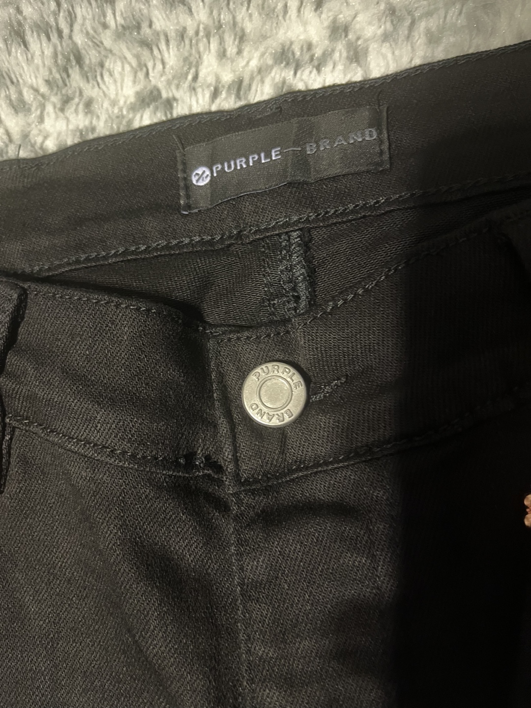 Purple Denim Jeans - photo 2