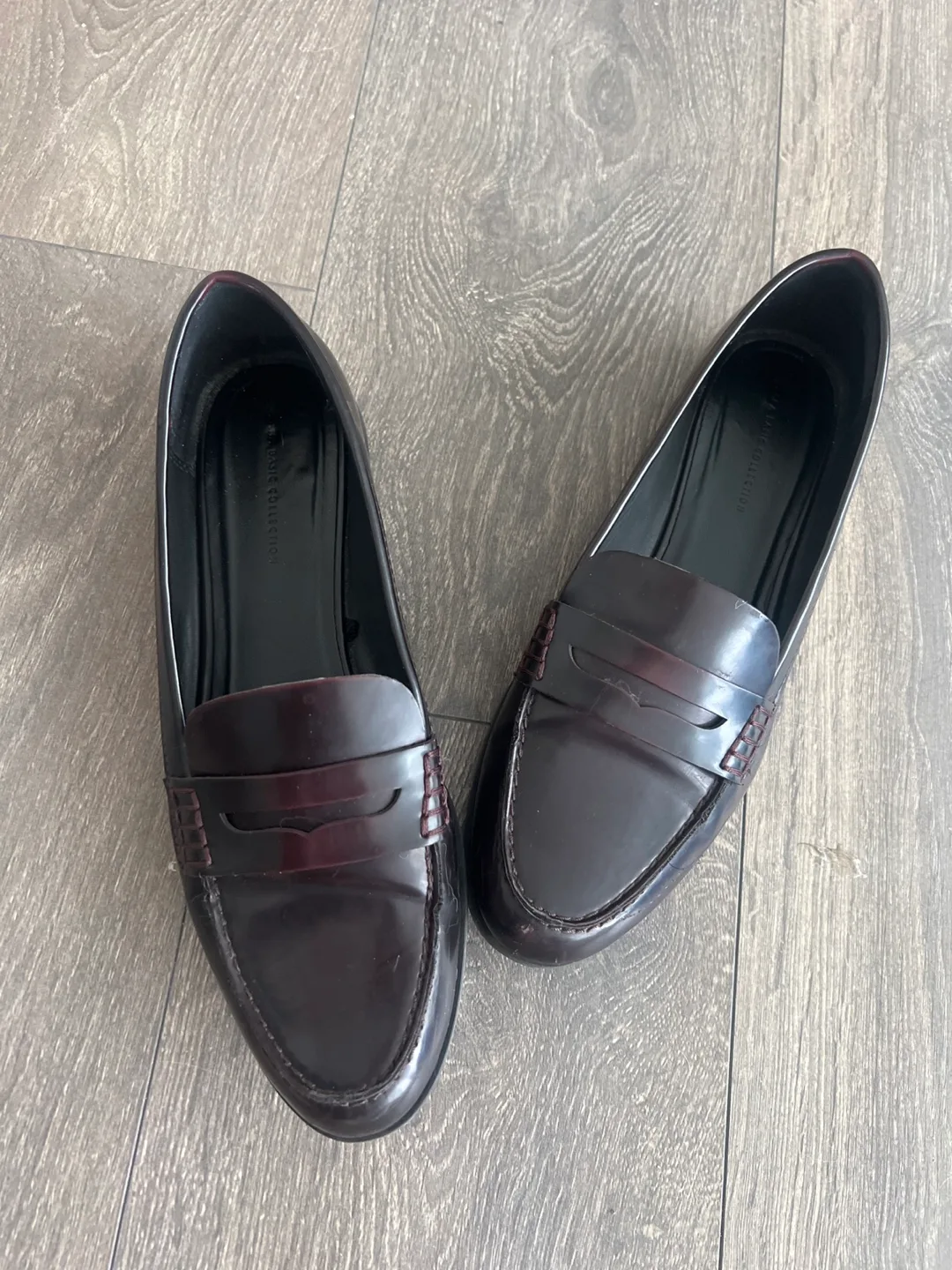 Women's Zara Collection Penny Loafers image indicator(3)