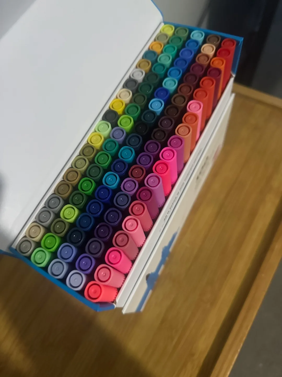 100 dual tip brush markers image indicator(3)