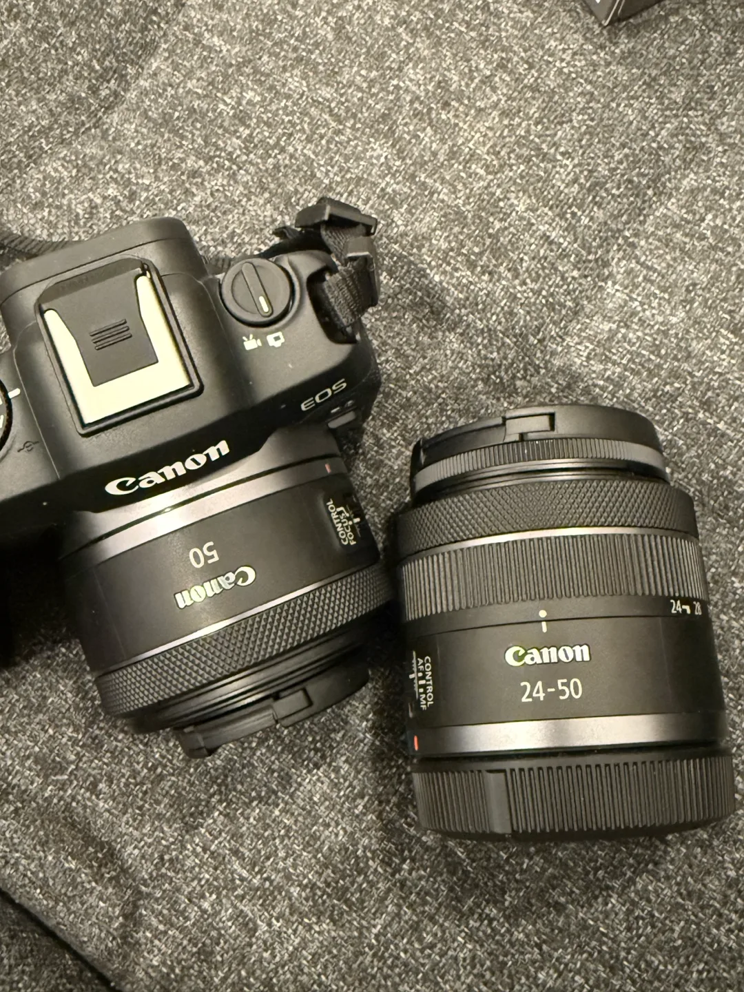 RF 24-50mm and 50mm Lenses thumbnail