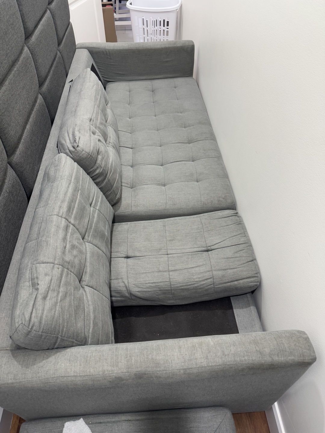Grey Sectional Sofa - photo 2