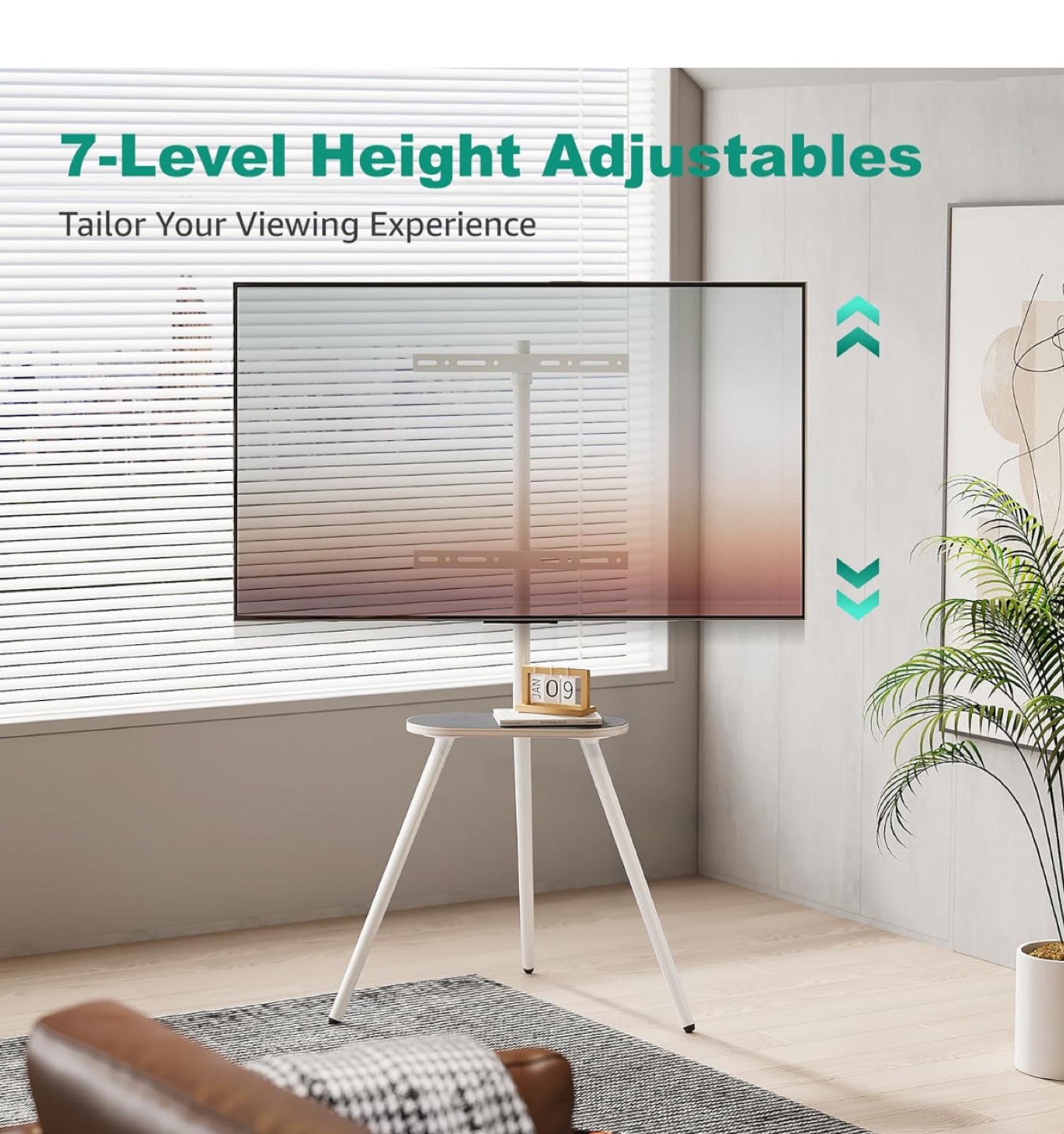 Tripod Easel TV Stand for 40 to 65 Inch - photo 2