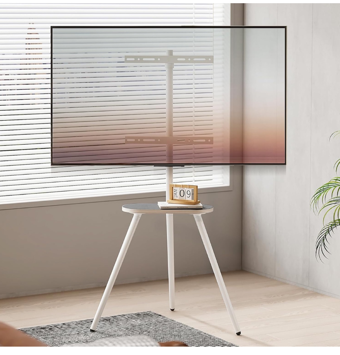 Tripod Easel TV Stand for 40 to 65 Inch