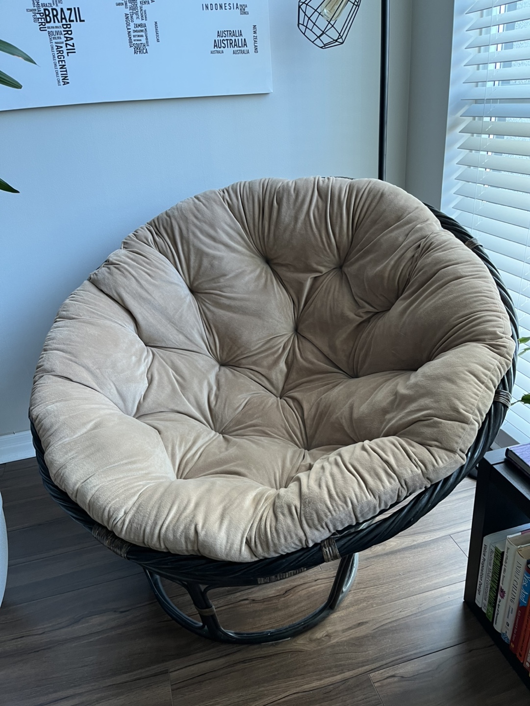 Papasan Chair with Cushion - photo 2