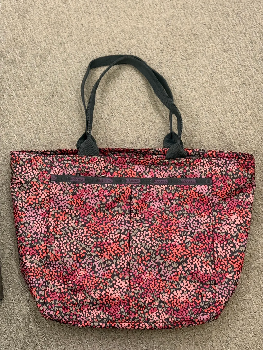 Lesportsac Floral Tote Bag with Inner Pouches thumbnail