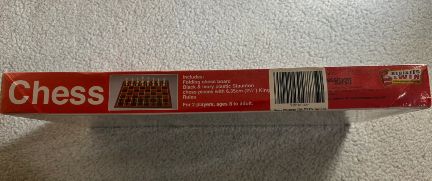 Pressman Chess Set - New in Box image indicator(2)