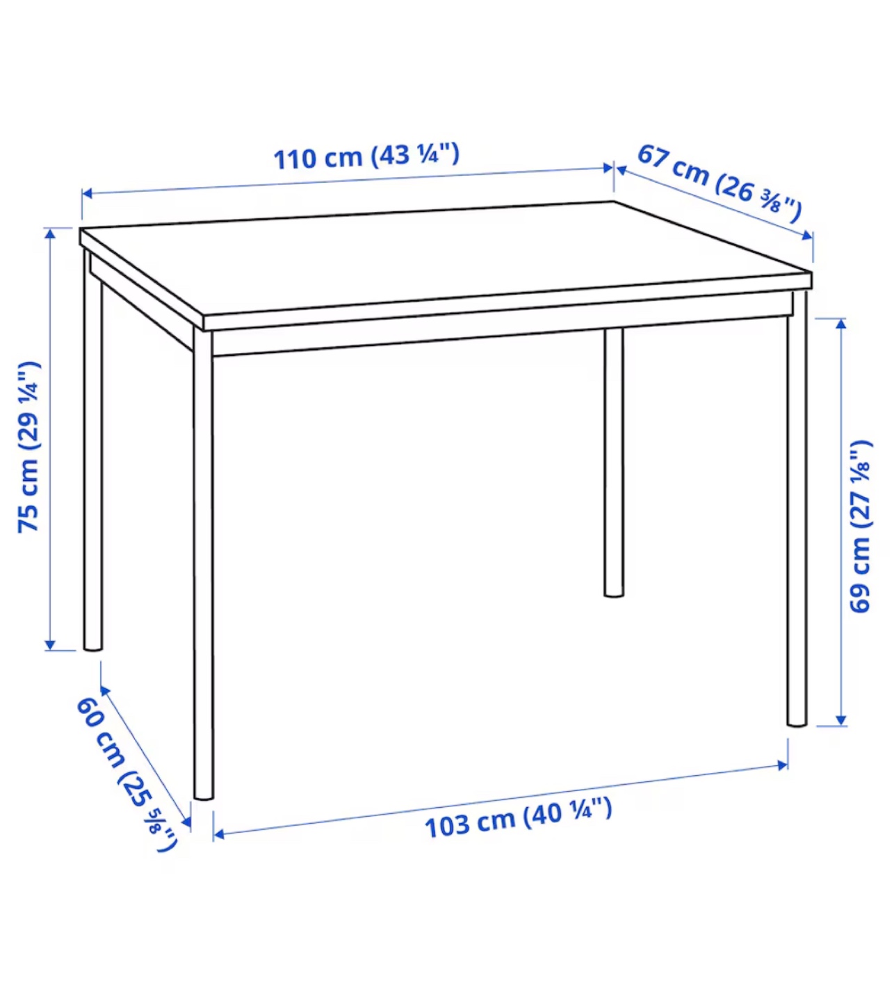 IKEA SANDSBERG Table - photo 4