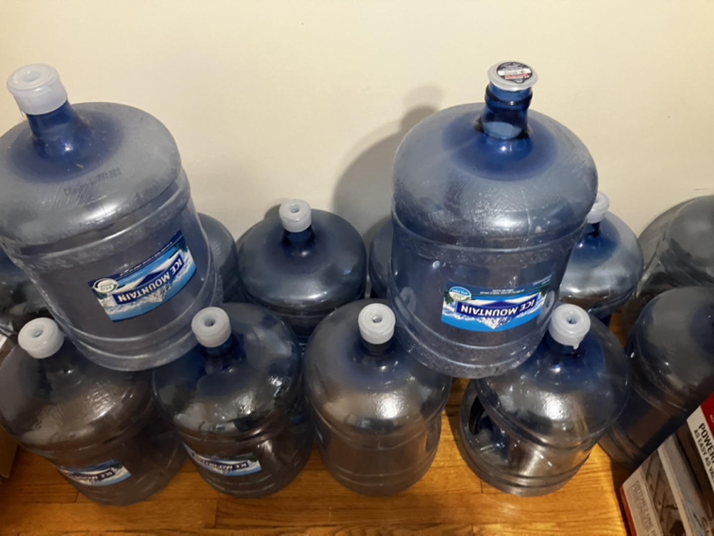 Free Bulk Ice Mountain Water 5-Gallon Jugs