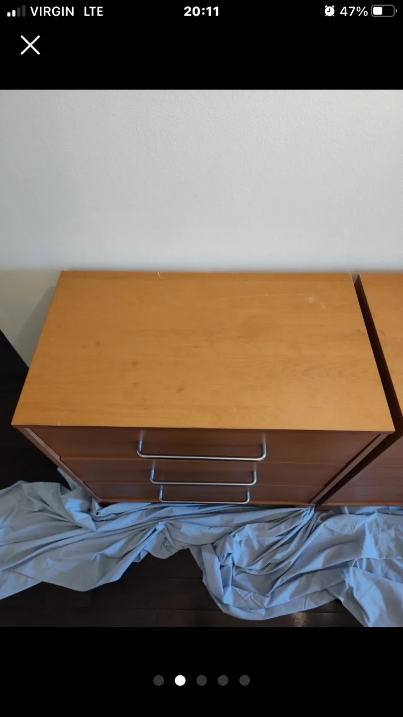 Pair of Three-Drawer Dressers image indicator(2)