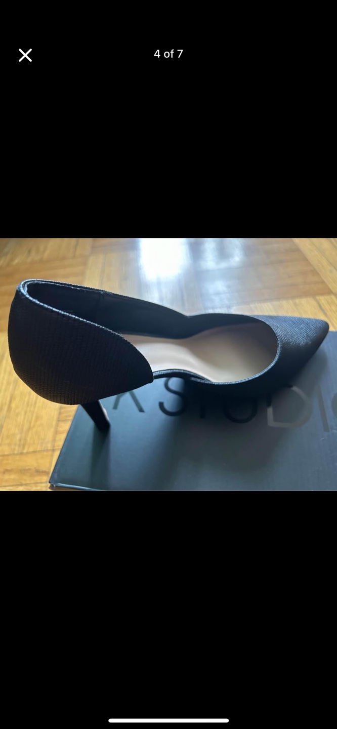 KStudio Black Pointed-Toe Heels - photo 3