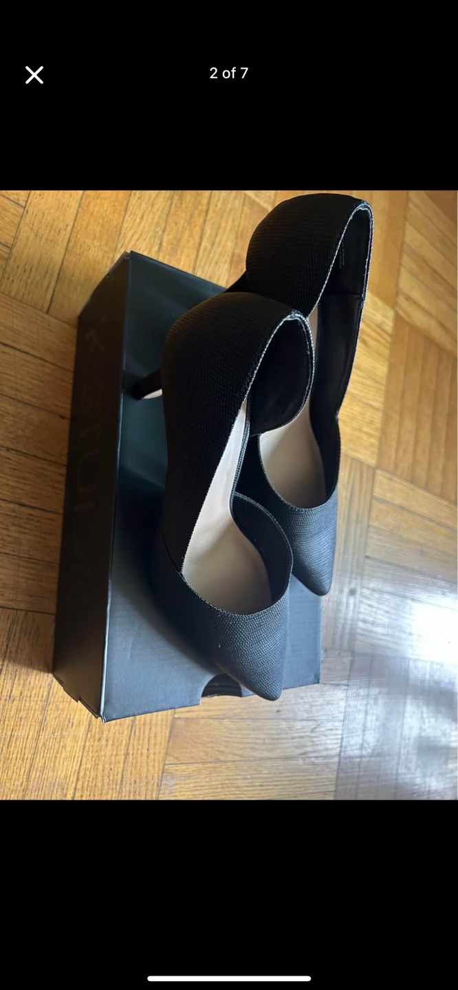 KStudio Black Pointed-Toe Heels - photo 5