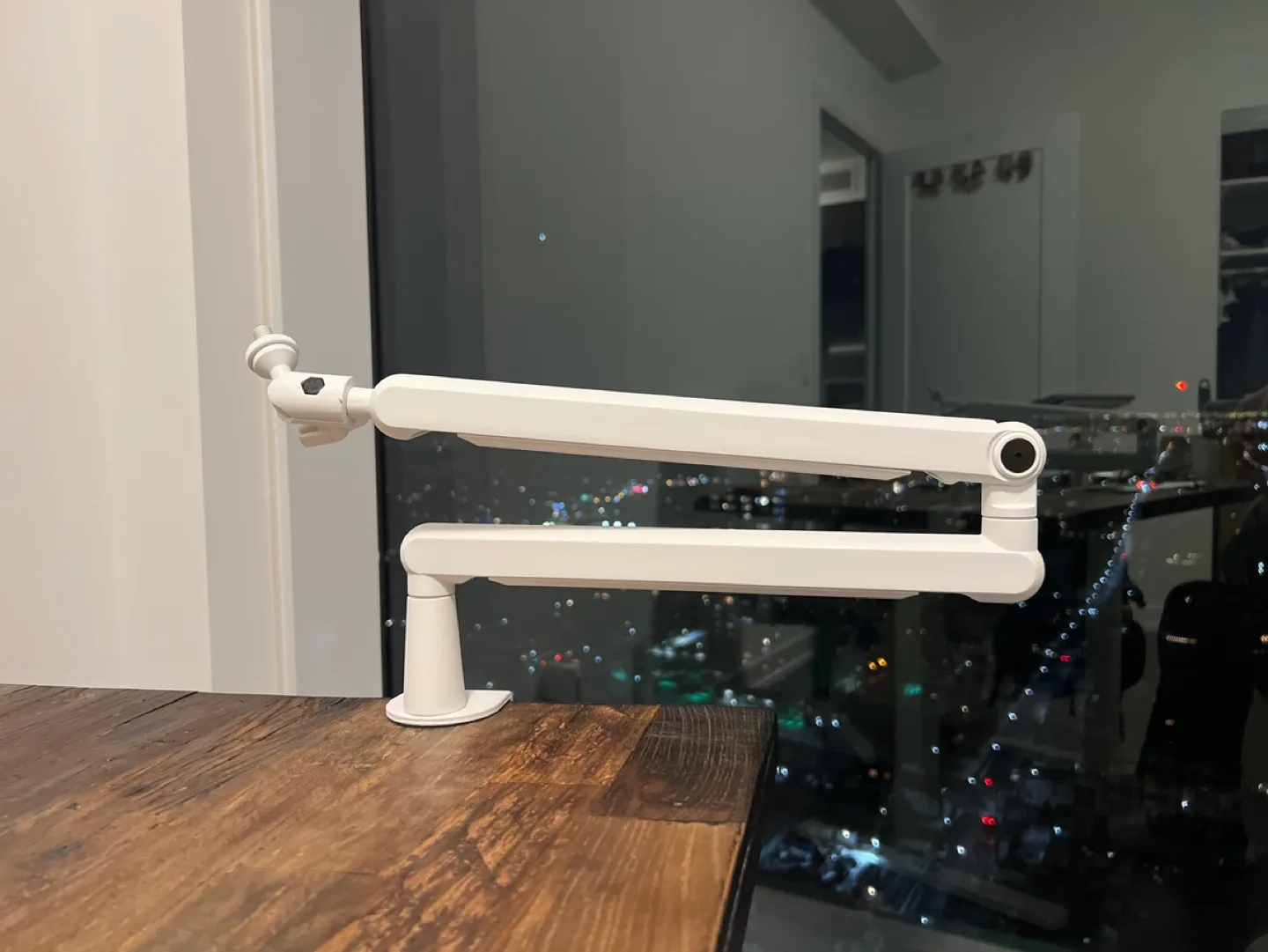 fffine BM88 Low Profile Microphone Boom Arm - White thumbnail