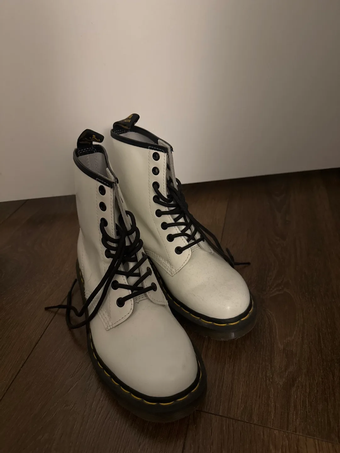 Dr. Martens 1460 White Boots thumbnail