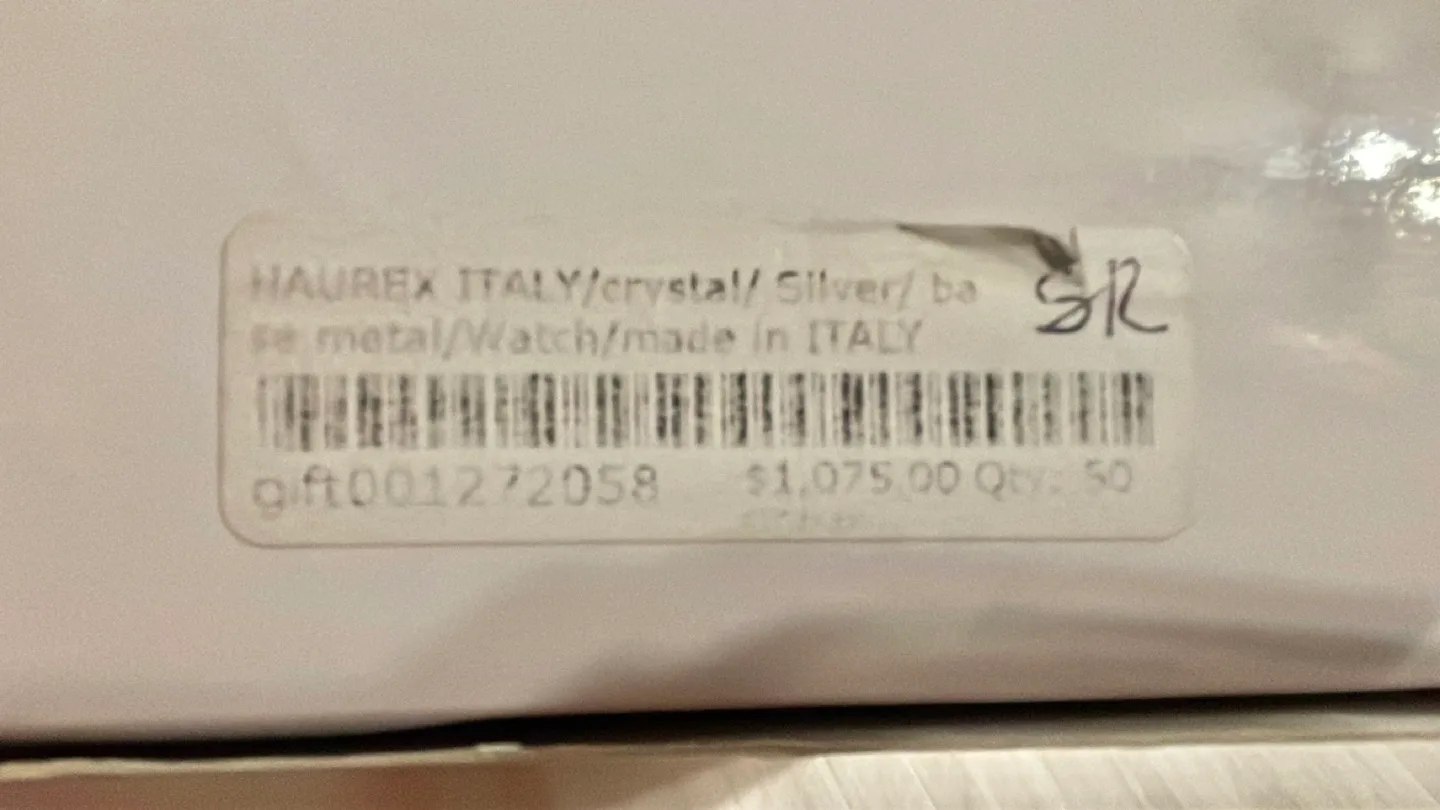 Haurex Italy Glamour Line Crystal Watch image indicator(2)