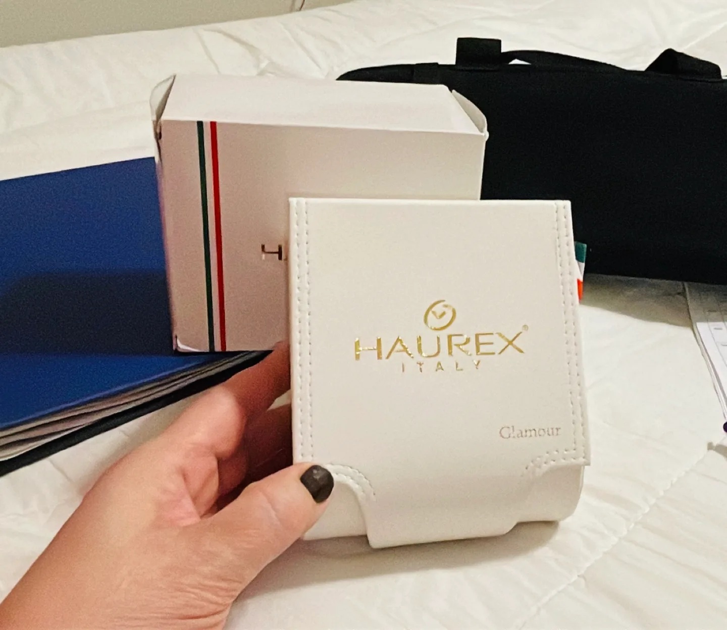 Haurex Italy Glamour Line Crystal Watch image indicator(9)