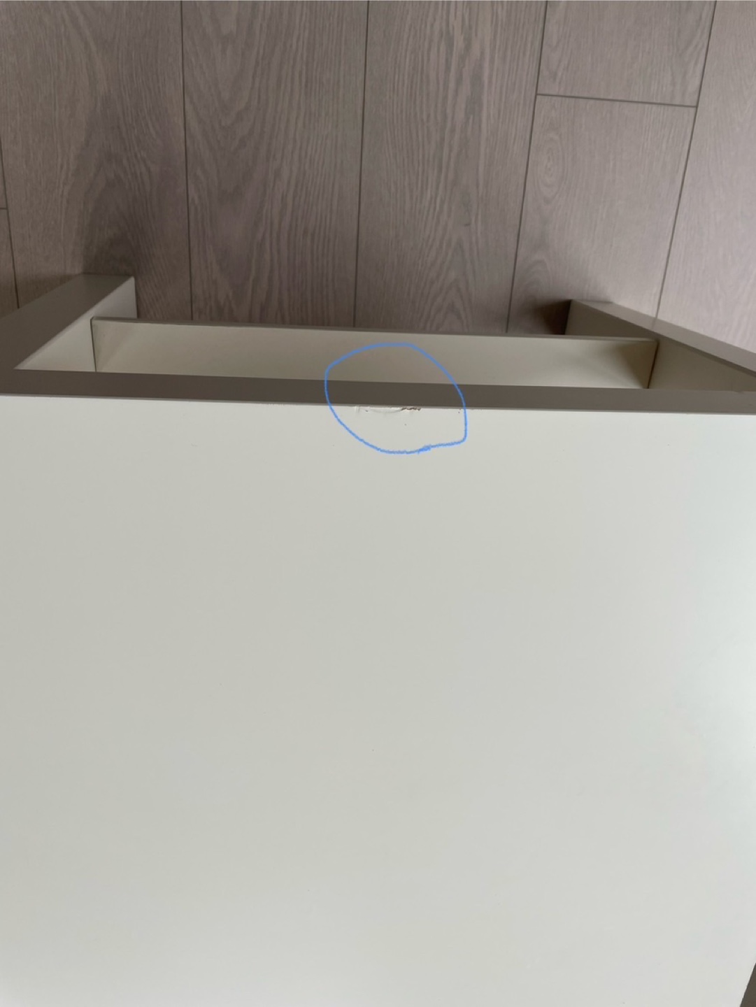 White Coffee Table with Shelf - photo 3