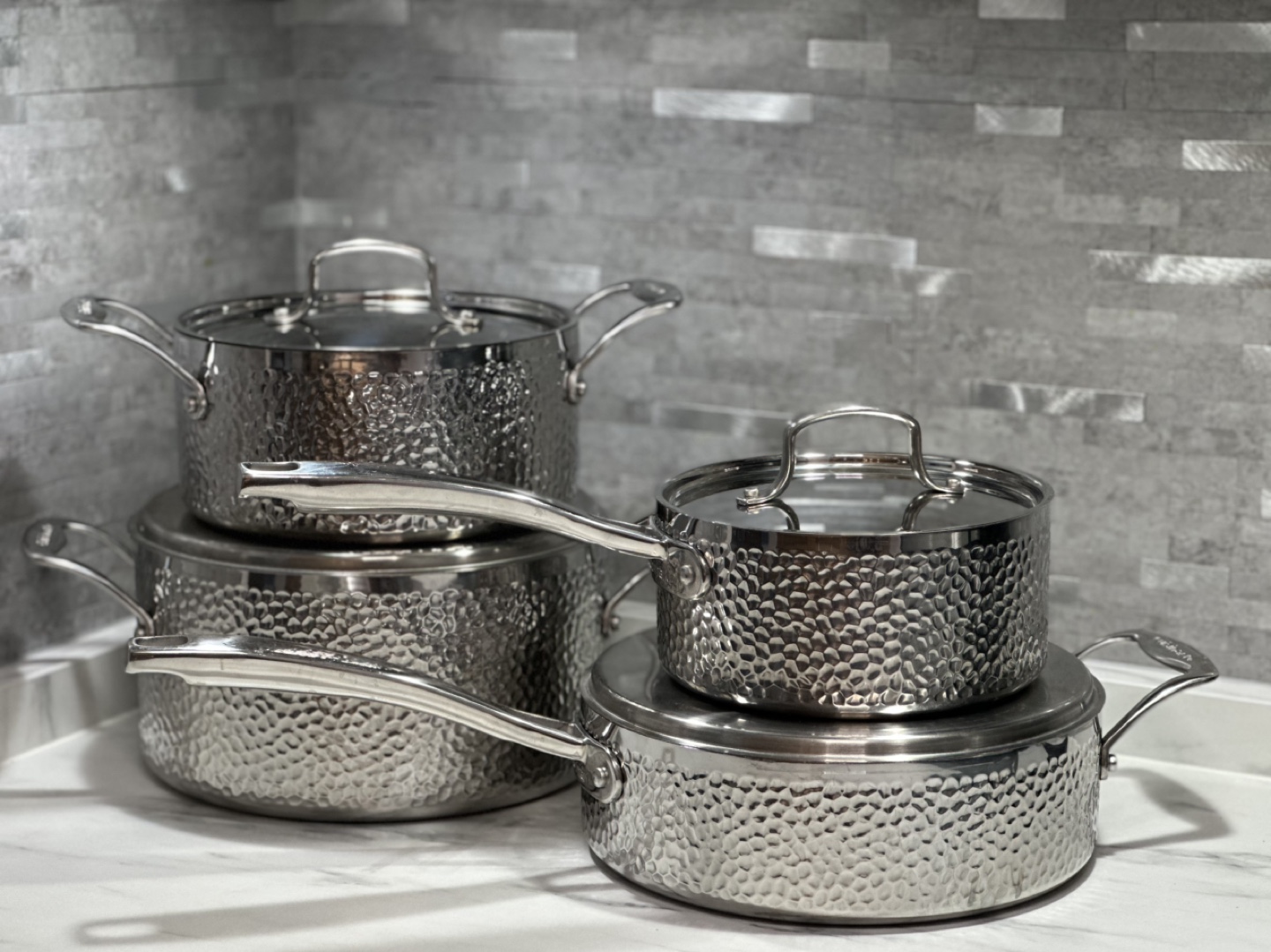 Cuisinart 8-Piece Tri-Ply Stainless Steel Pots and Pans Set