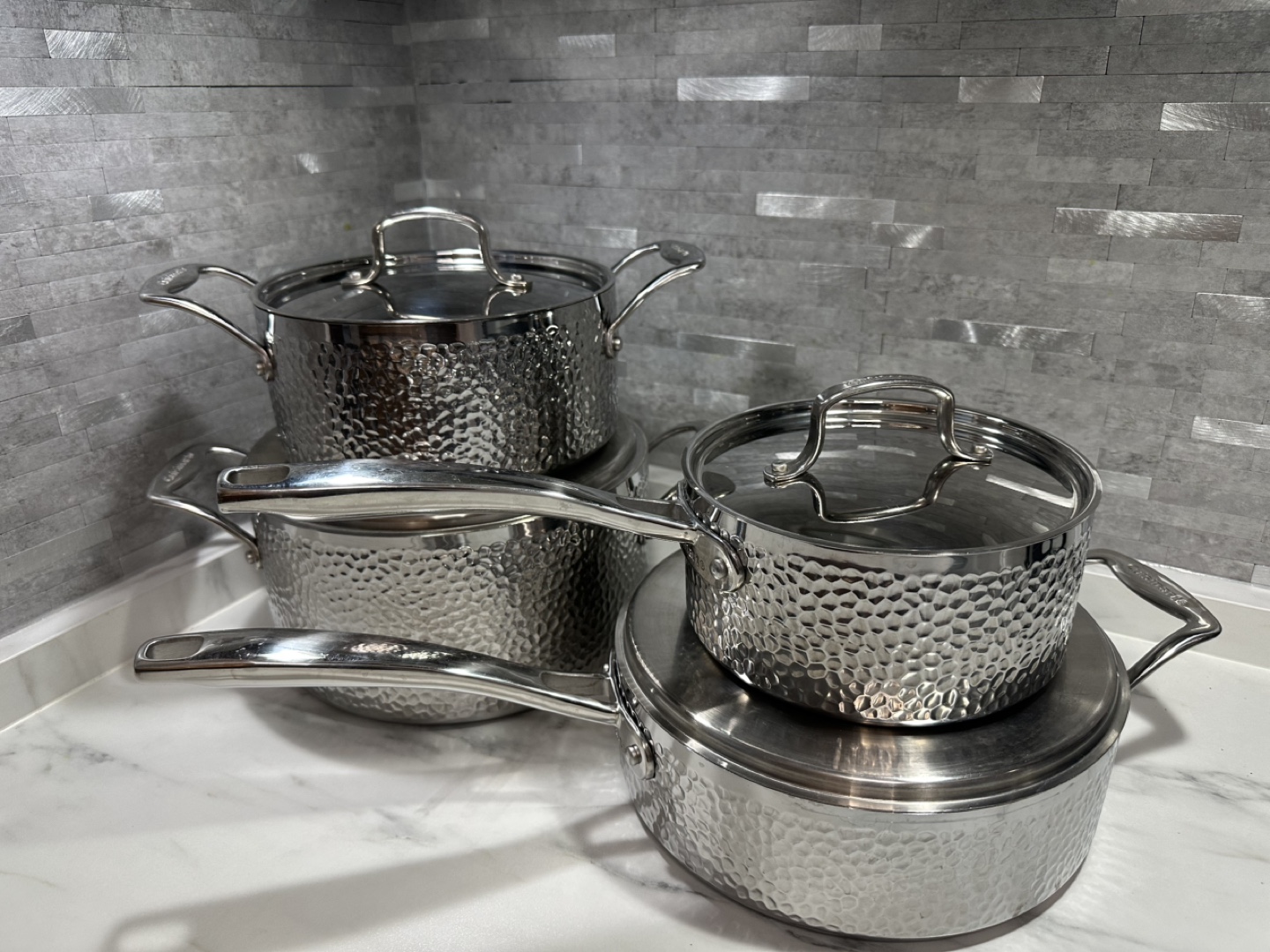 Cuisinart 8-Piece Tri-Ply Stainless Steel Pots and Pans Set - photo 2