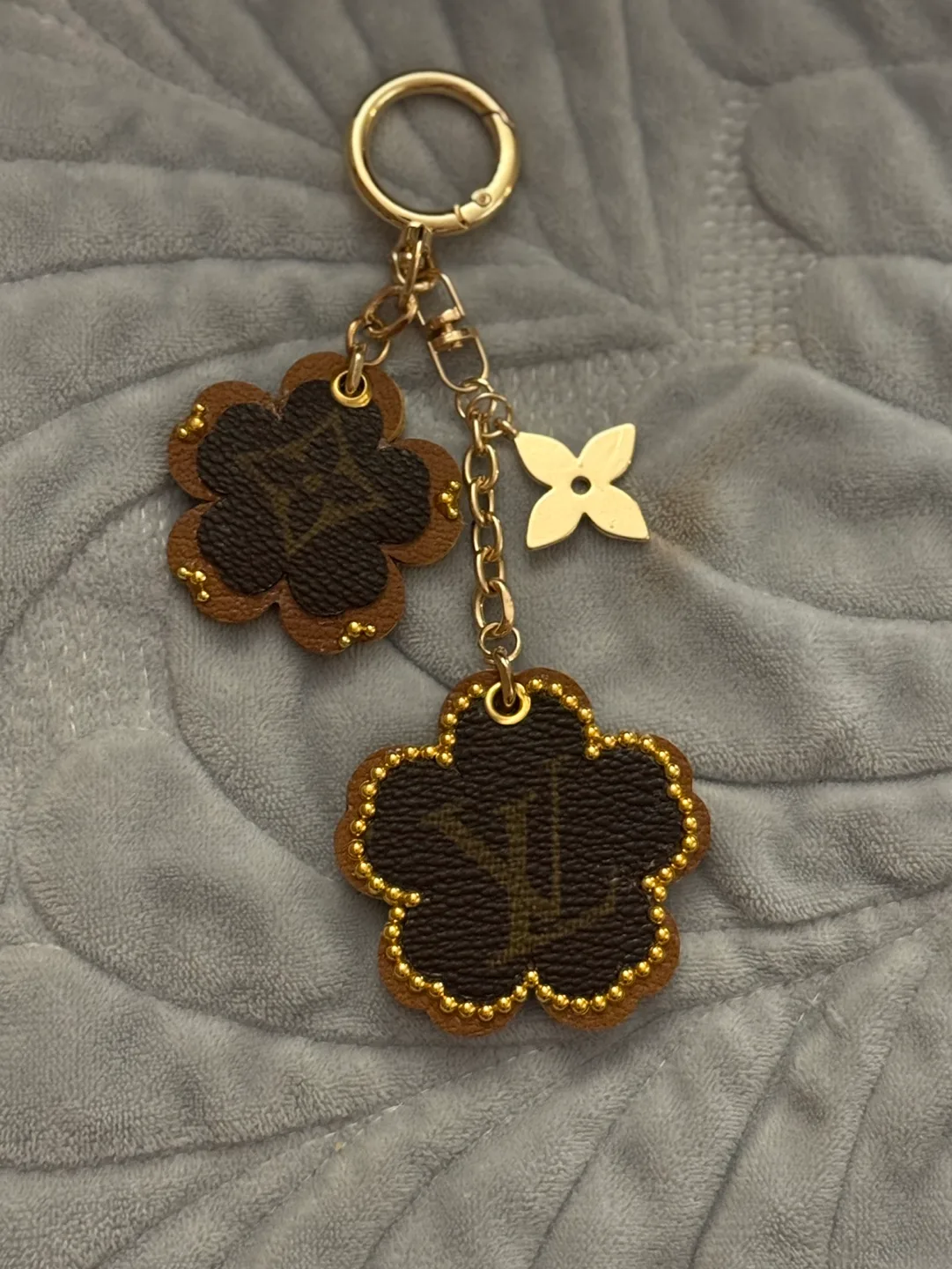 Handmade flower bag charm image indicator(2)