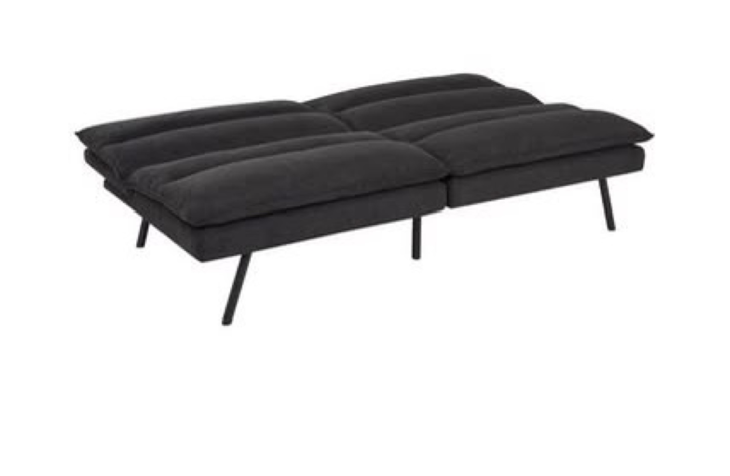 Mainstays Pillow Top Futon, Sturdy wood frame and metal legs. - photo 3