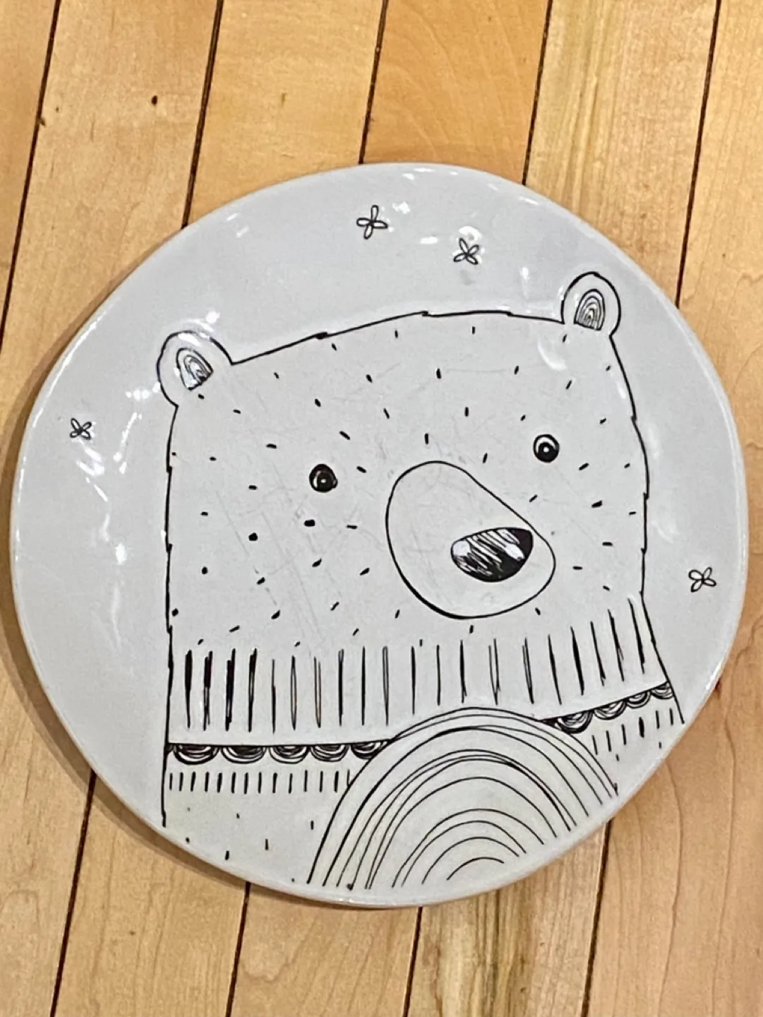 Set of 4 Pier 1 Imports Animal Plates image indicator(5)