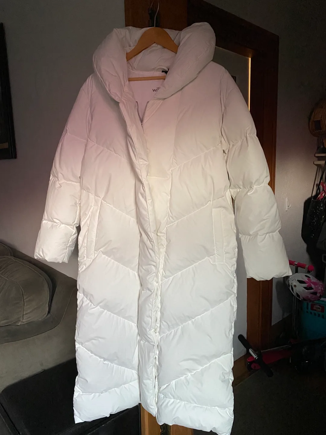 Wilfred Puffer Jacket Long Coat size L image indicator(2)