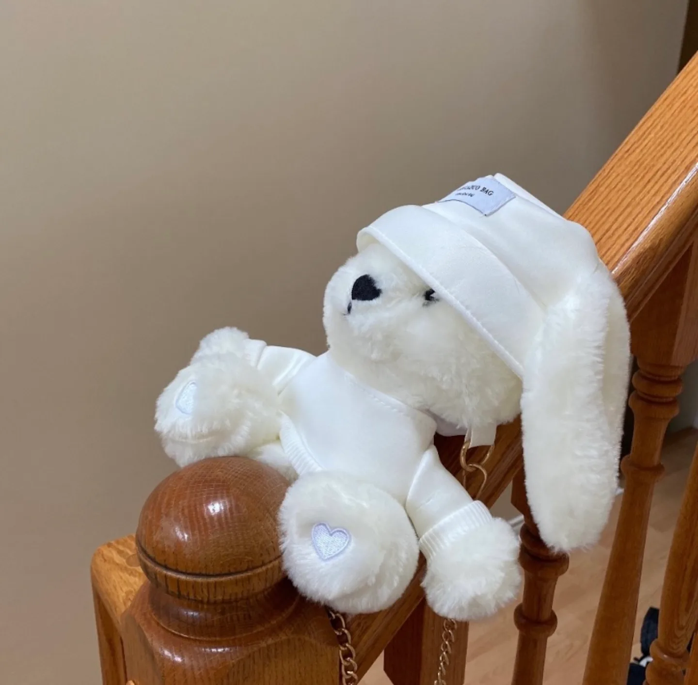 Adorable White Doggy Cross-Bag image indicator(5)