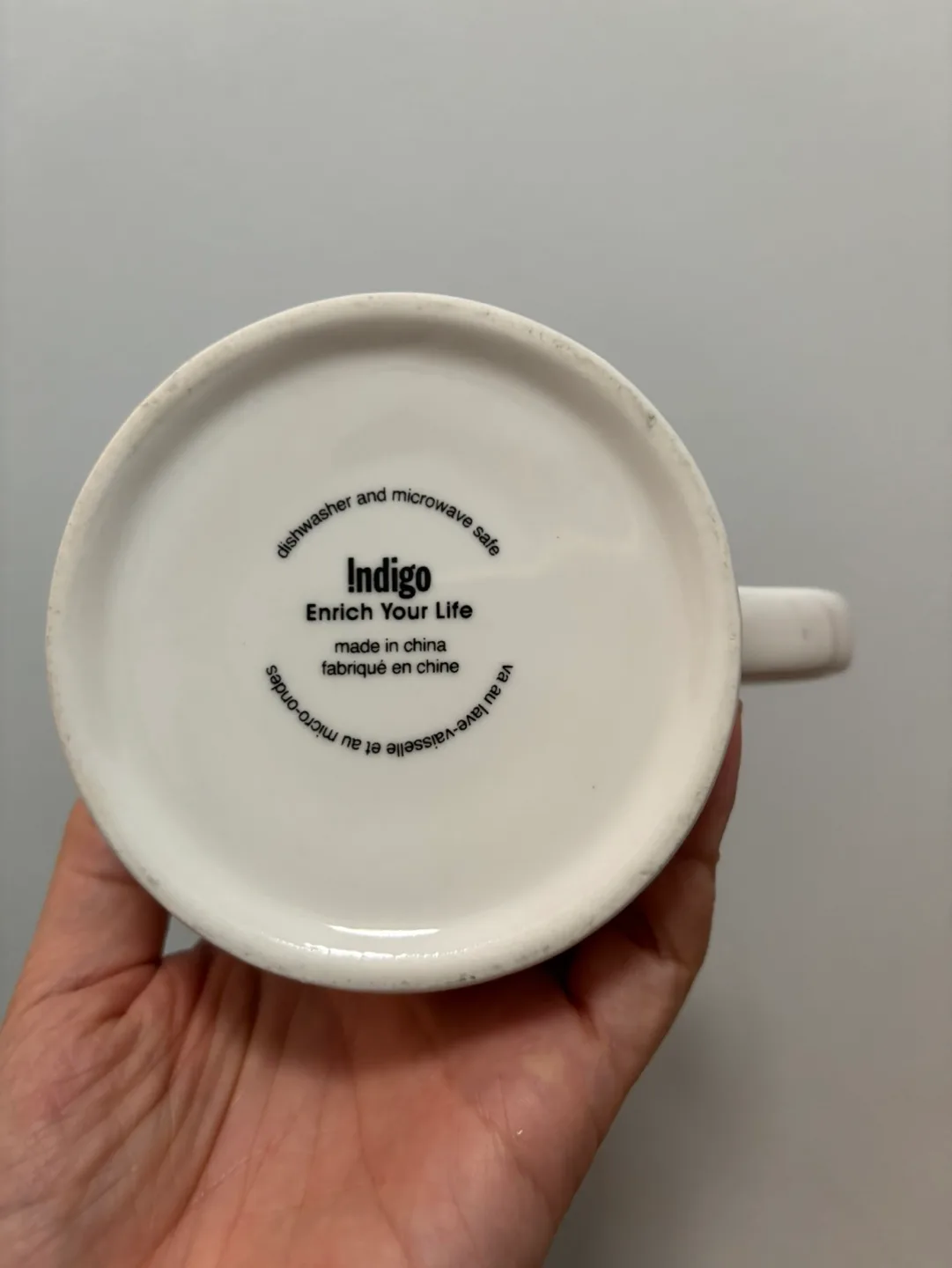 Indigo Letter W Coffee Mug image indicator(4)