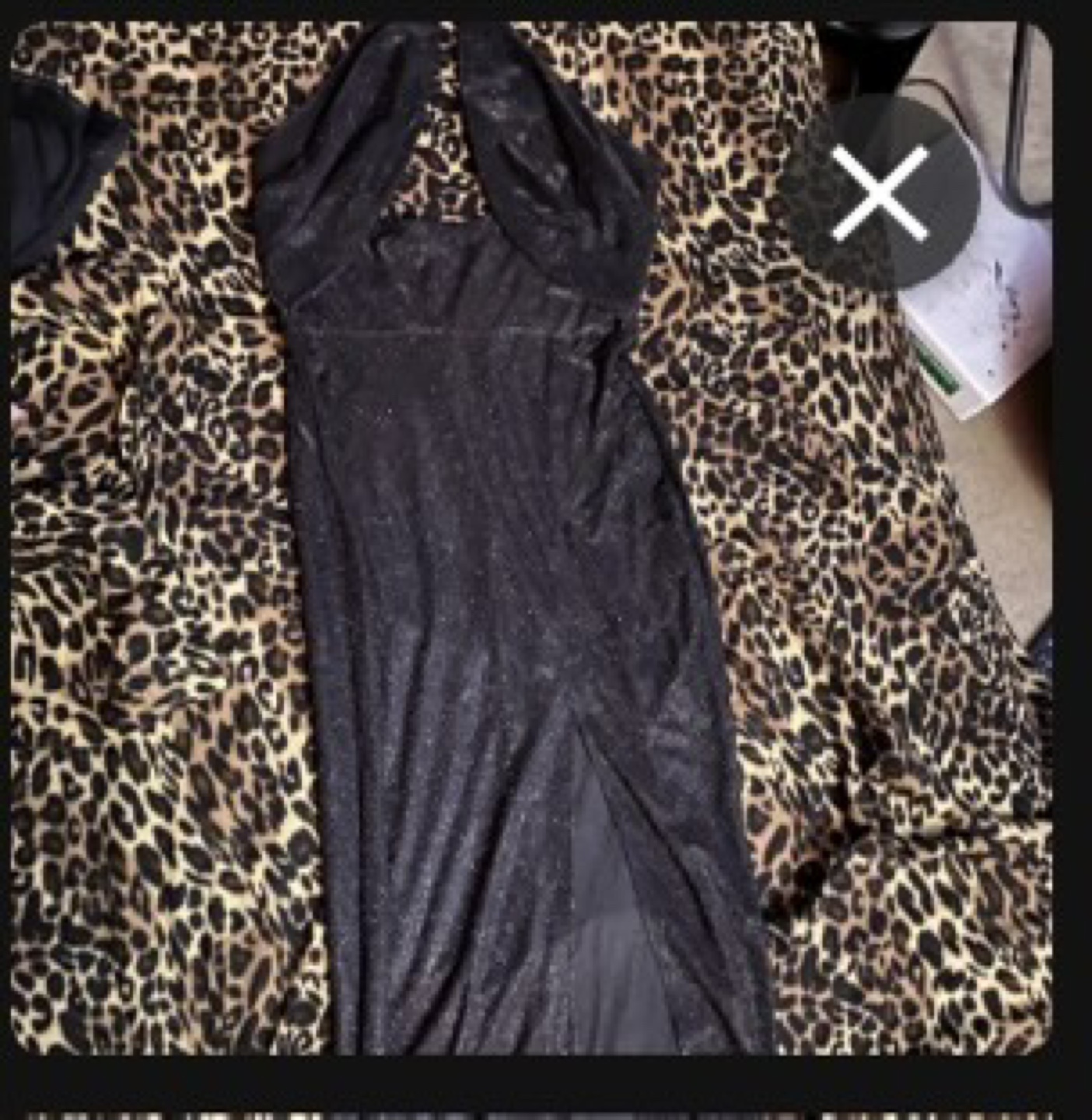 Sparkly Black grad  Dress