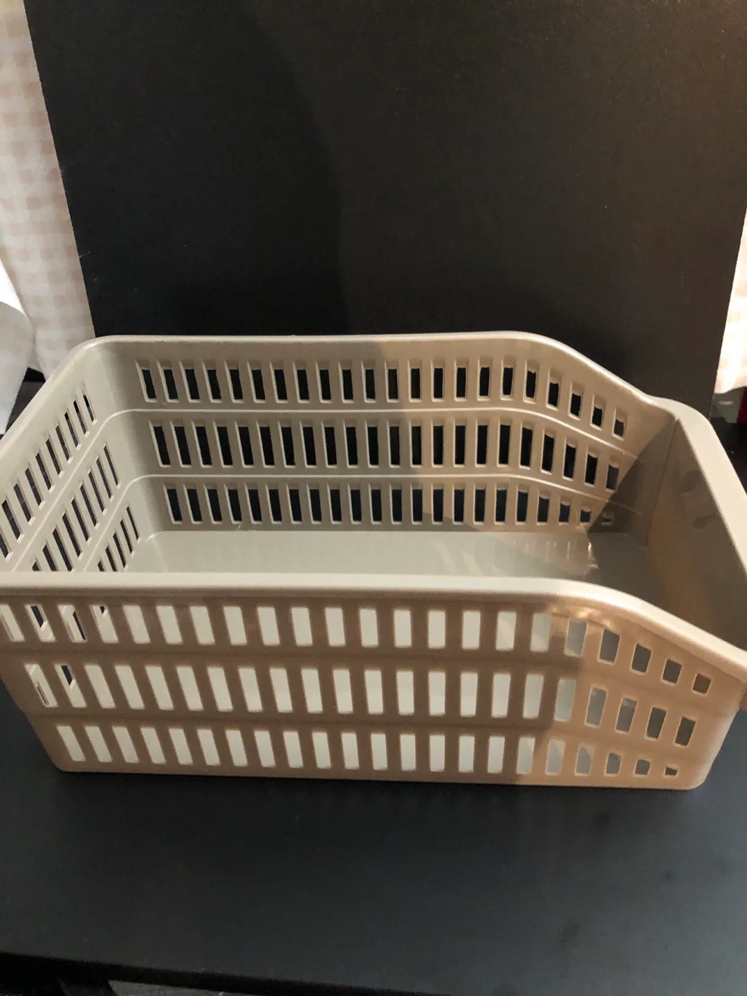 Plastic Storage Basket 34*19*13cm ( free shipping conditionally) image indicator(2)