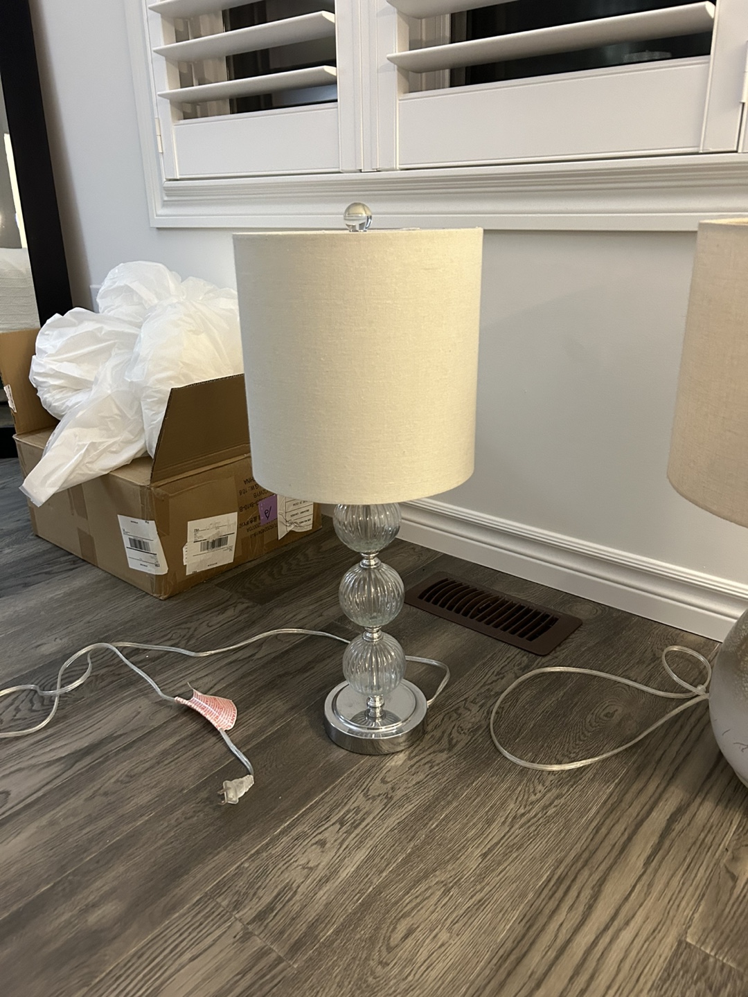 Pair of Table Lamps - Modern Farmhouse Style
