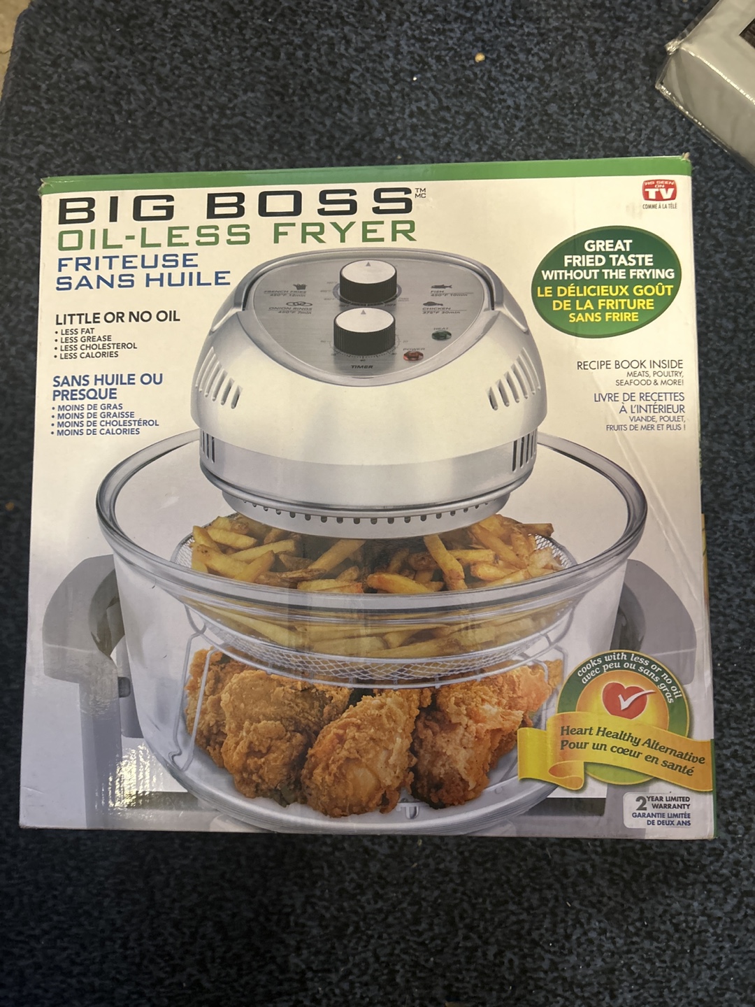 Big Boss Oil-Less Fryer’s